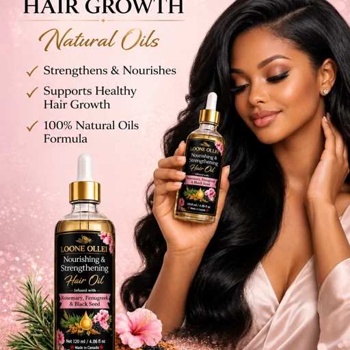 Loone Ollei Nourishing & Strengthening Hair Oil – Image 3