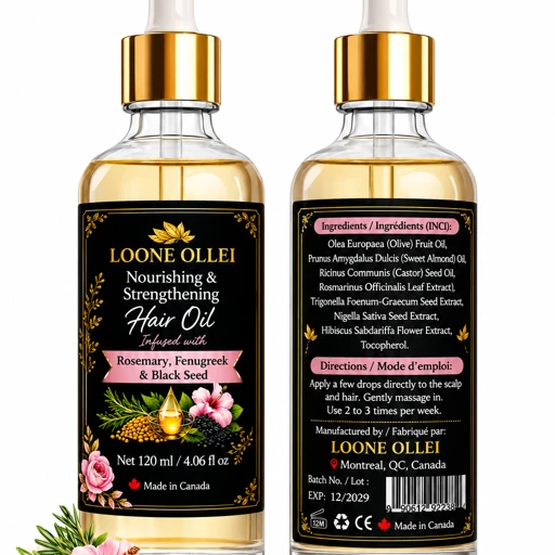Loone Ollei Nourishing & Strengthening Hair Oil